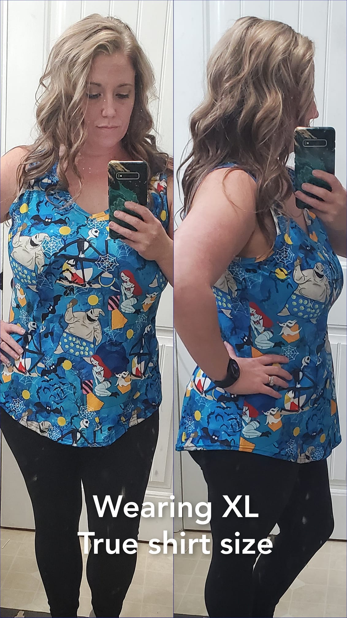 AIRY BLUE - V-NECK TANK - COLORBLAST PPO-PREORDER CLOSING 5/9