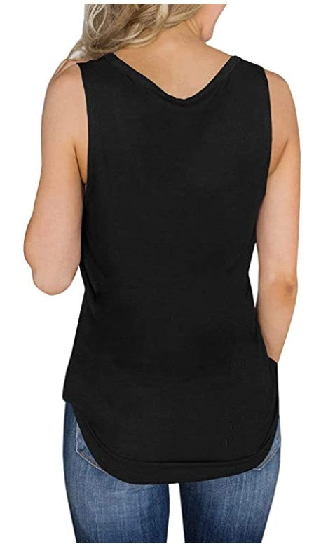 AIRY BLUE - V-NECK TANK - COLORBLAST PPO-PREORDER CLOSING 5/9