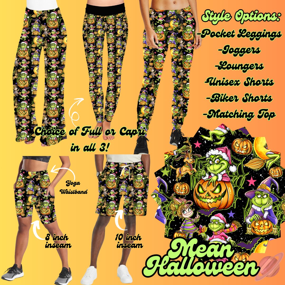 Mean Halloween Jogger Pant - Full Length