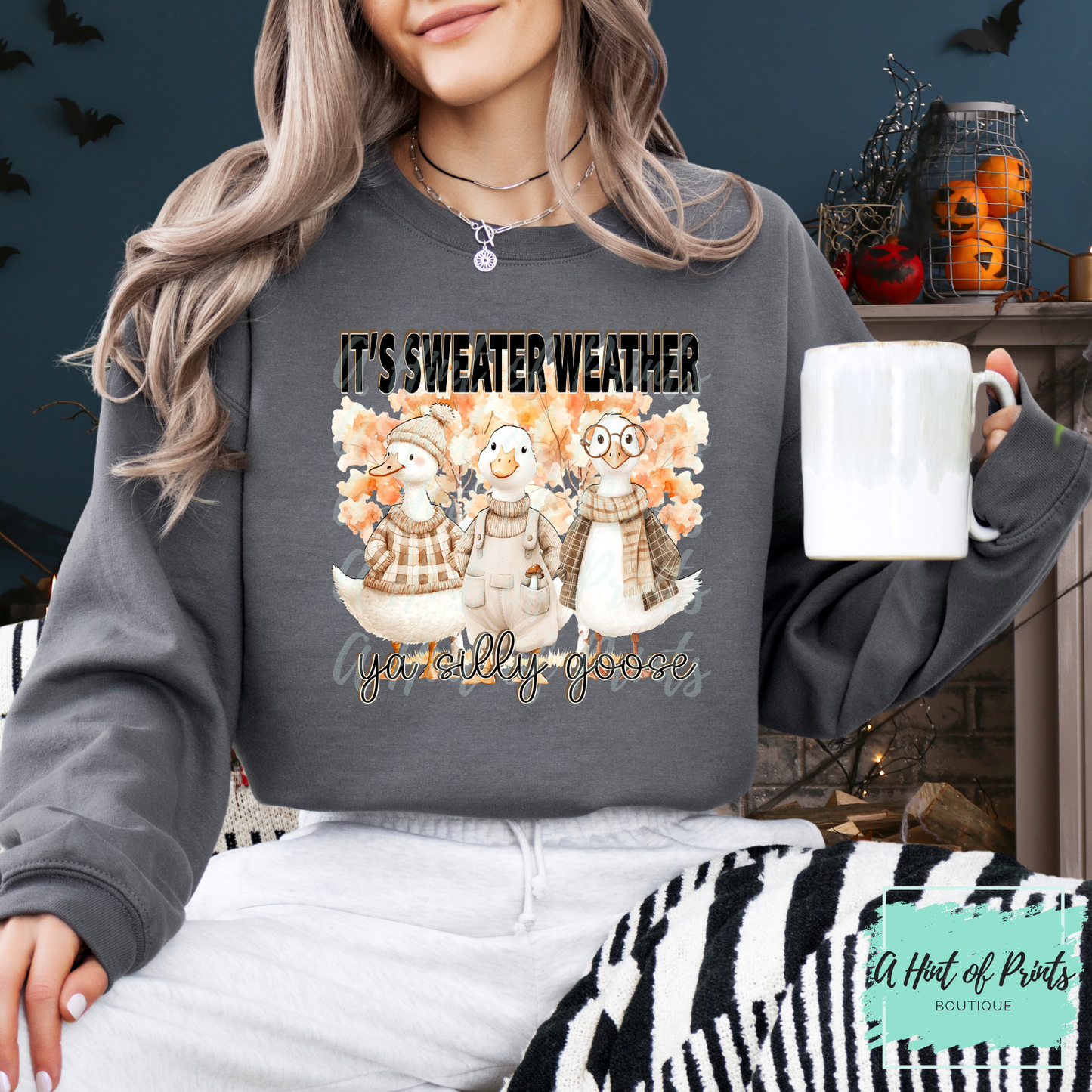 It’s Sweater Weather Ya Silly Goose Hoodie & Crewneck | Fall Sweatshirt