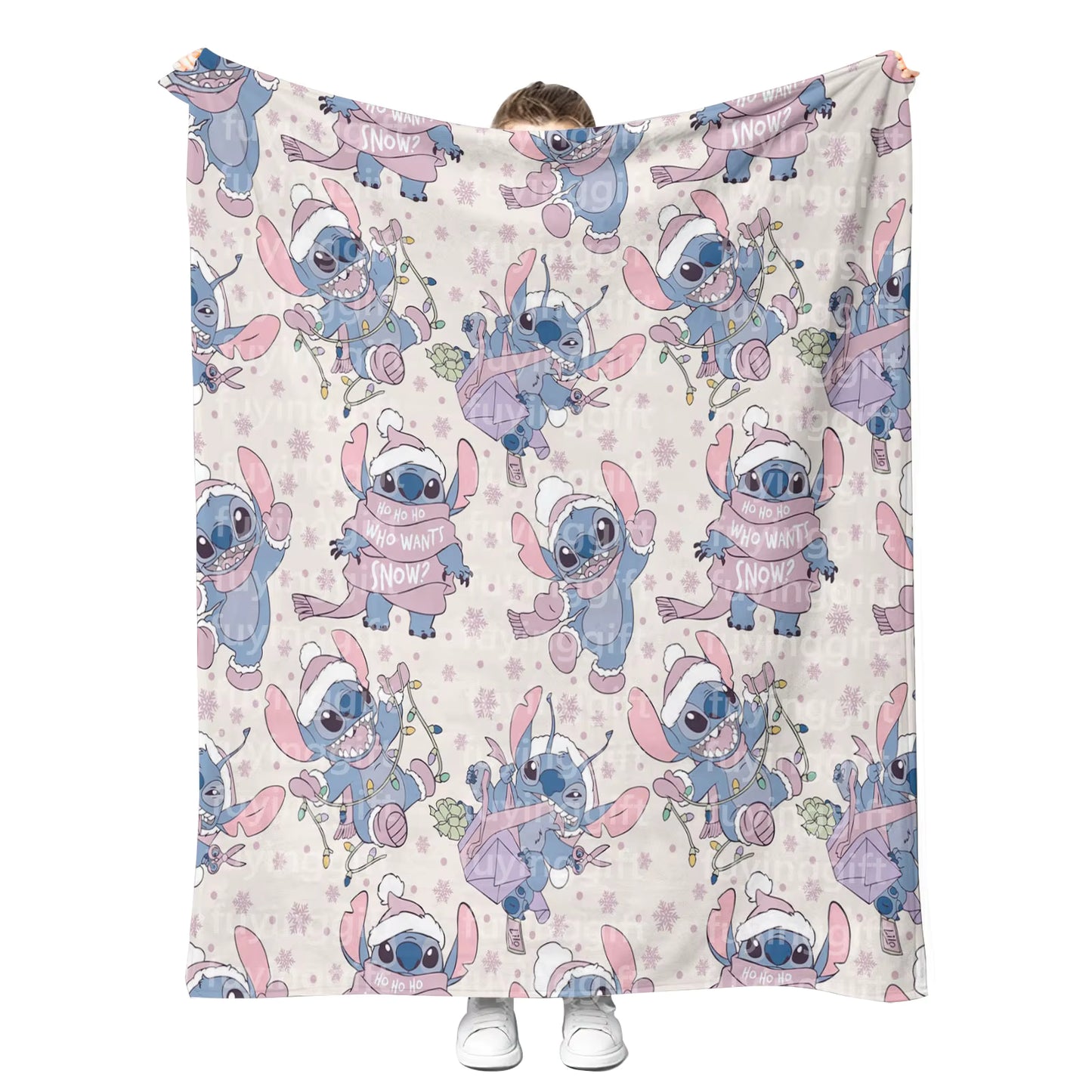 Magical Cartoon Christmas Throw Blankets | 50x60” Soft Fleece Holiday Throw