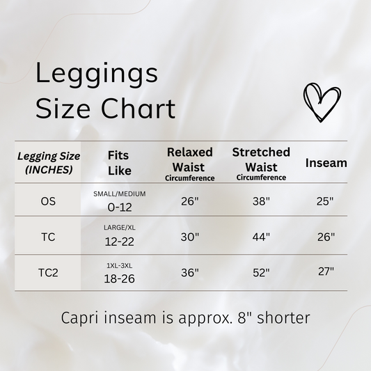 Simple Snowflake Leggings w/ Pockets