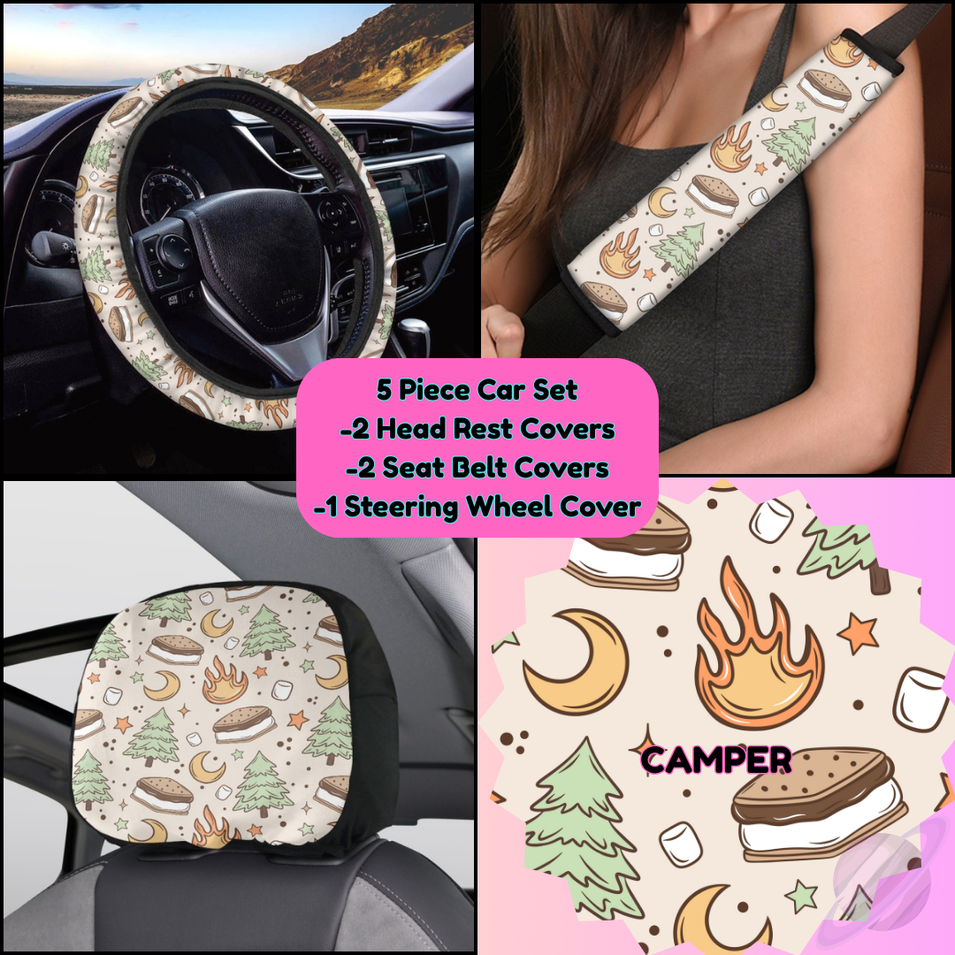 5 PIECE CAR SET-CAMPER-PREORDER CLOSING 9/5