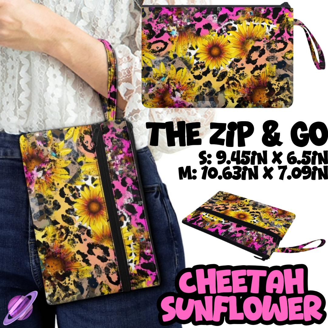 CHEETAH SUNFLOWER - ZIP & GO RUN 2 - PREORDER CLOSING 5/2