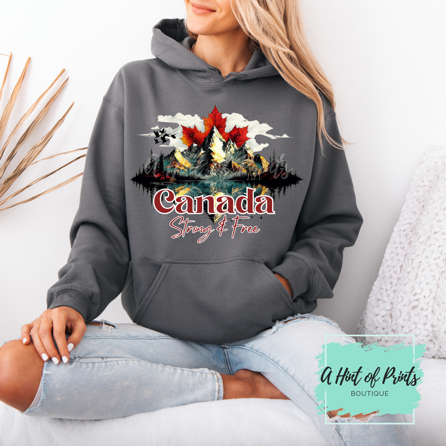 Canada Strong & Free Tshirt - Made-to-order