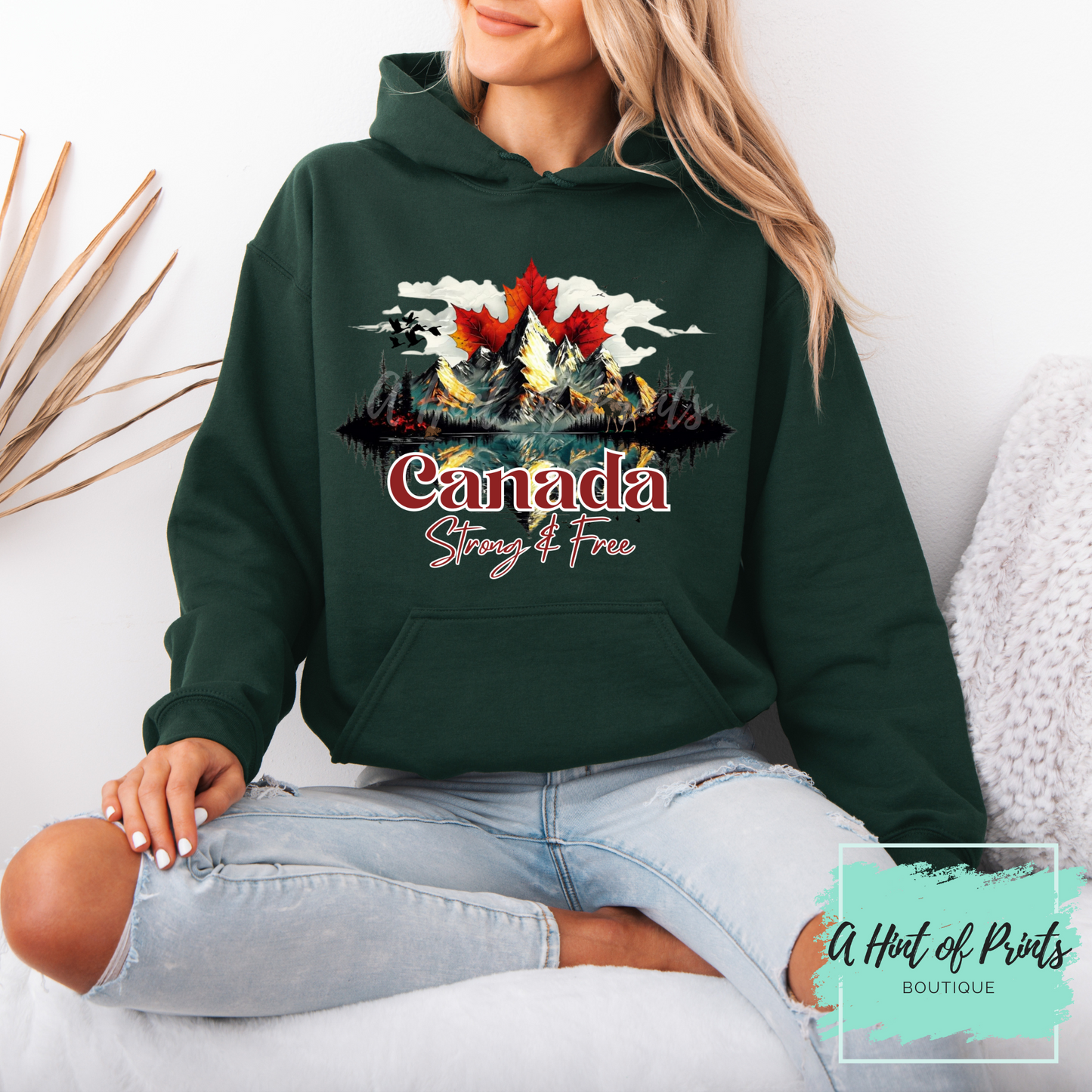 Canada Strong & Free Tshirt - Made-to-order