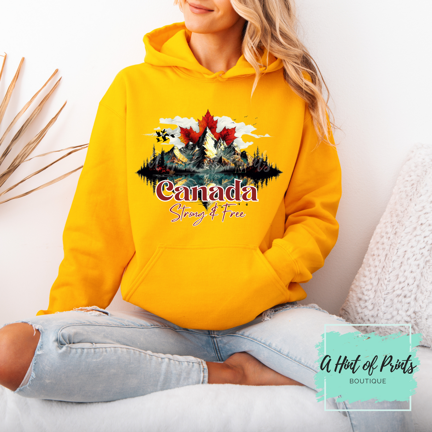 Canada Strong & Free Tshirt - Made-to-order