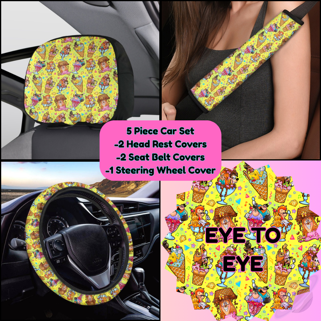 5 PIECE CAR SET-EYE TO EYE-PREORDER CLOSING 9/5