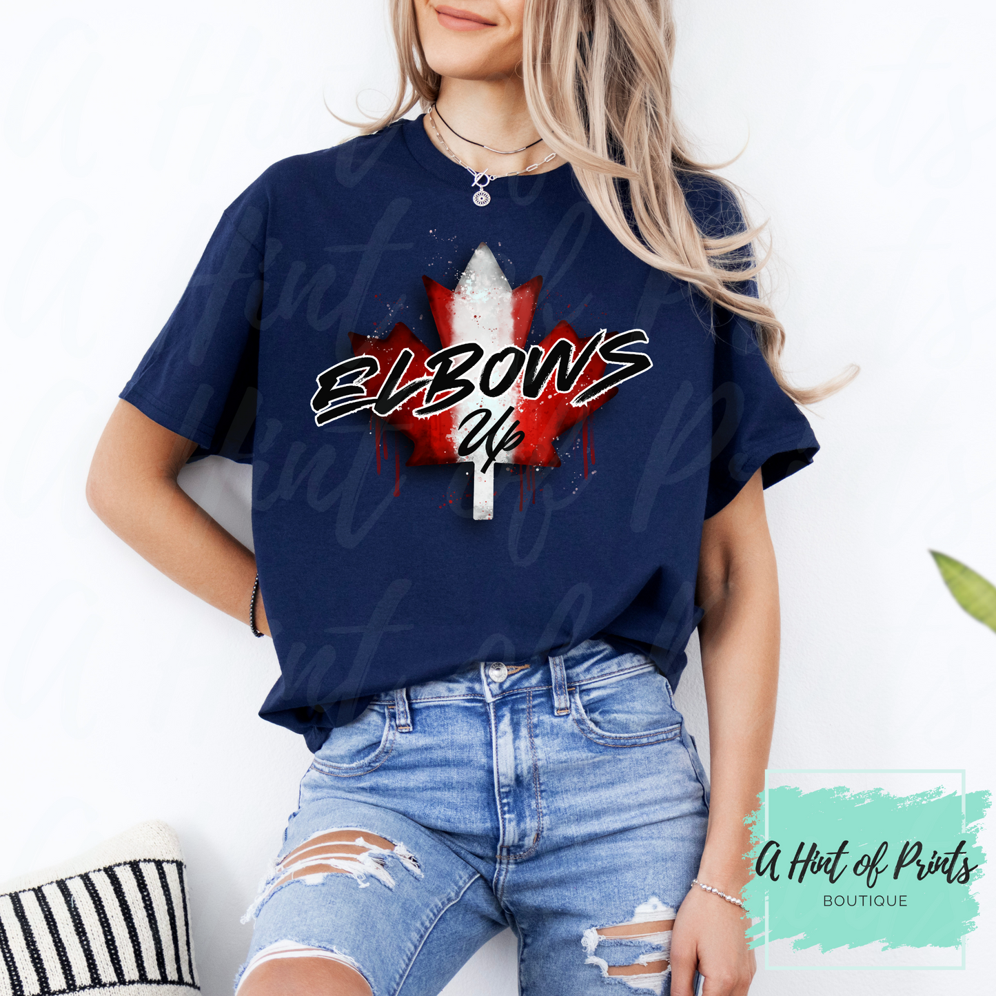 Elbows Up Canada Crewneck - Made-to-order