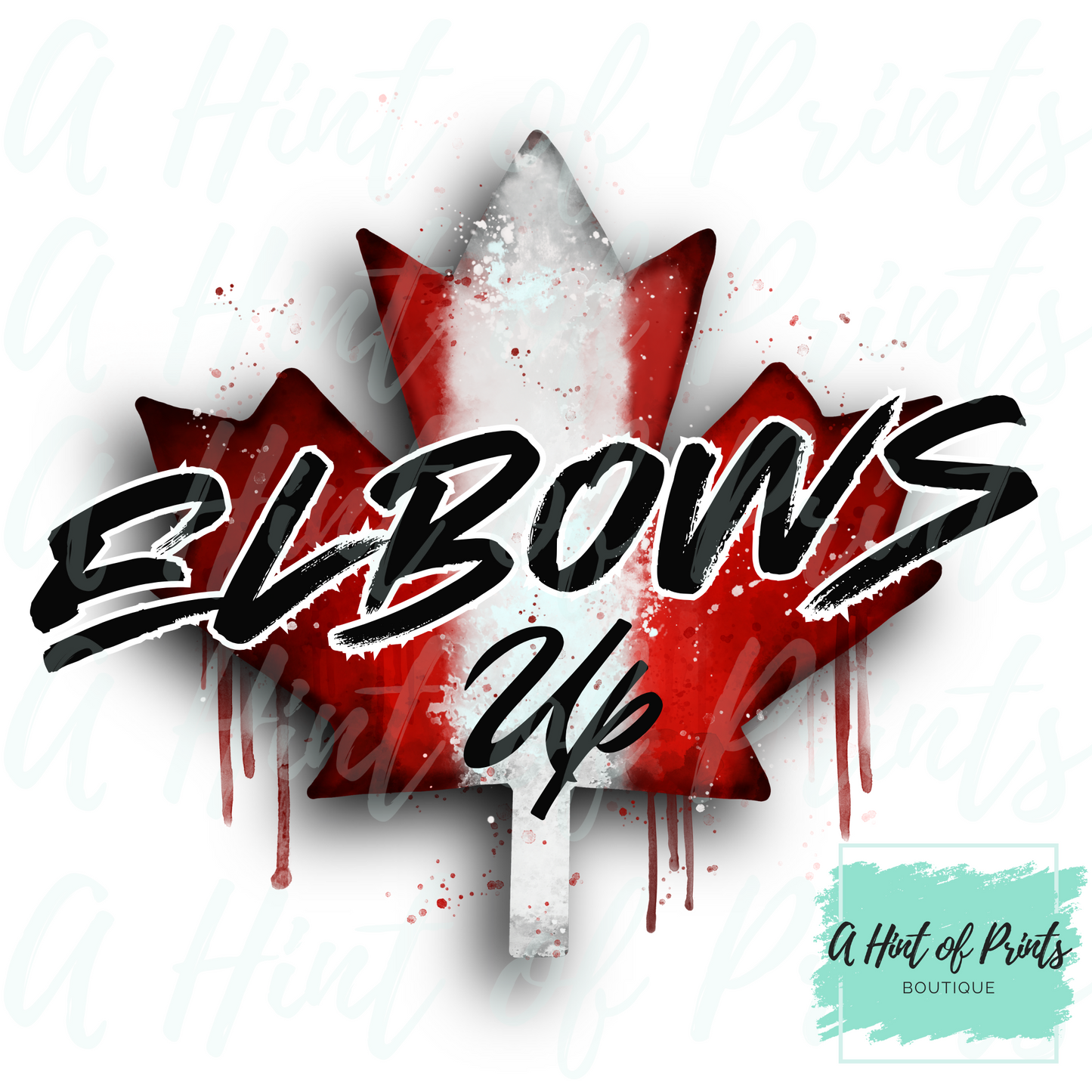 Elbows Up Canada Crewneck - Made-to-order