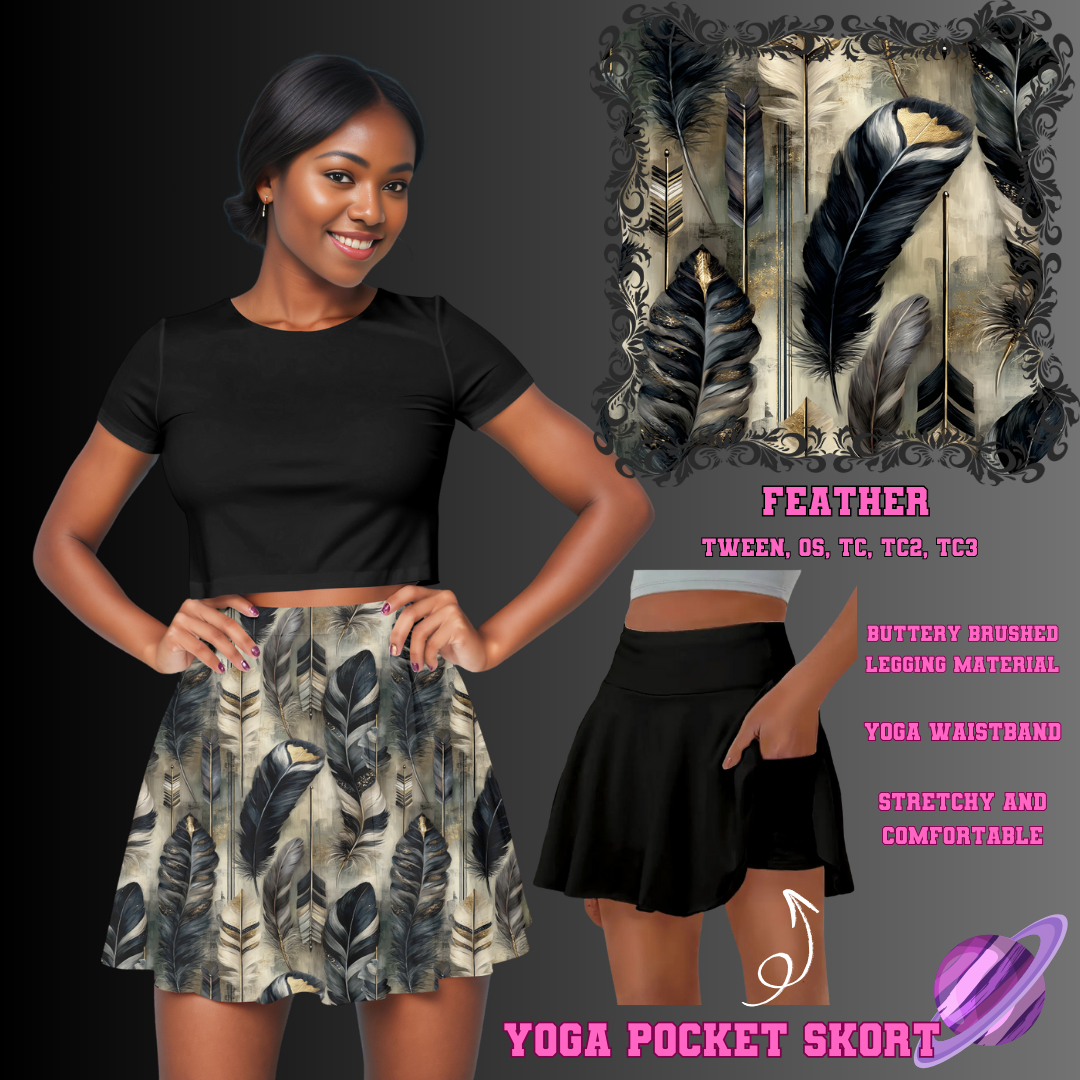 FEATHER - POCKET SKORT RUN 2 - PREORDER CLOSING 5/21