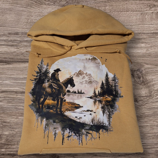 Cowboy Country Hoodie Sweater