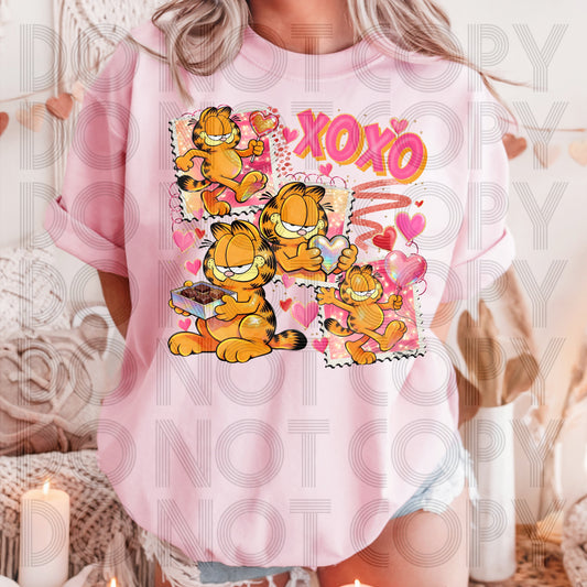Lazy Lasagna Cat Shirt | Retro Cartoon-Inspired Graphic Tee, Crewneck or Hoodie