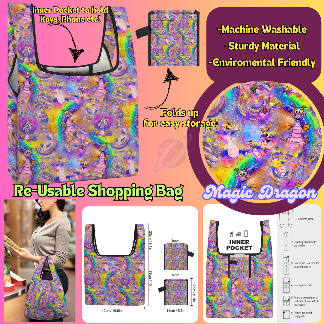 MAGIC DRAGON-SHOPPING BAGS 2-PREORDER CLOSING 6/27