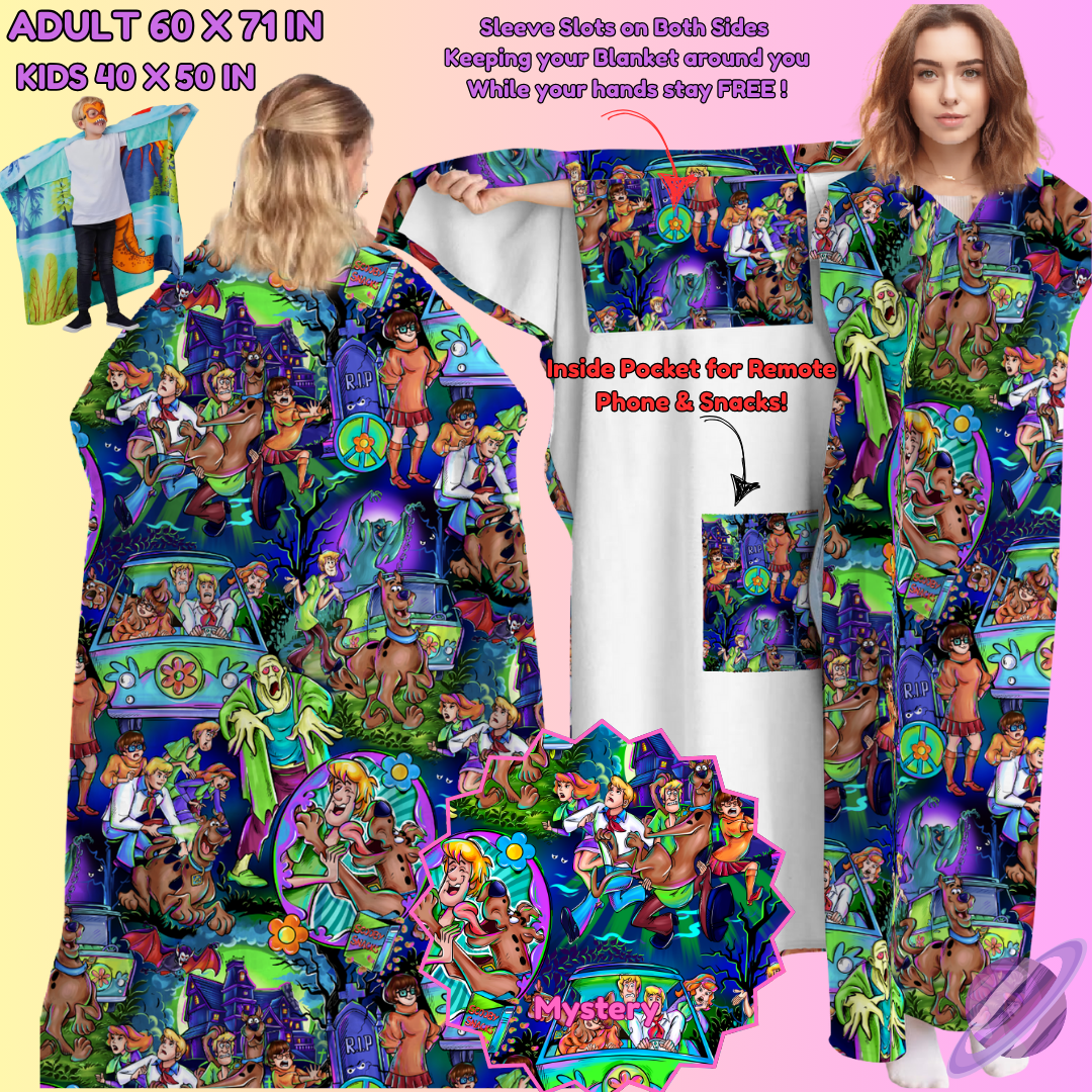 WEARABLE THROW RUN-MYSTERY-PREORDER CLOSING 8/31