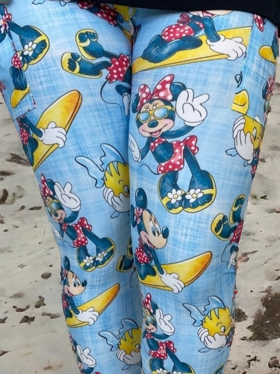 Mini Surfs Up Capri w/ Pockets