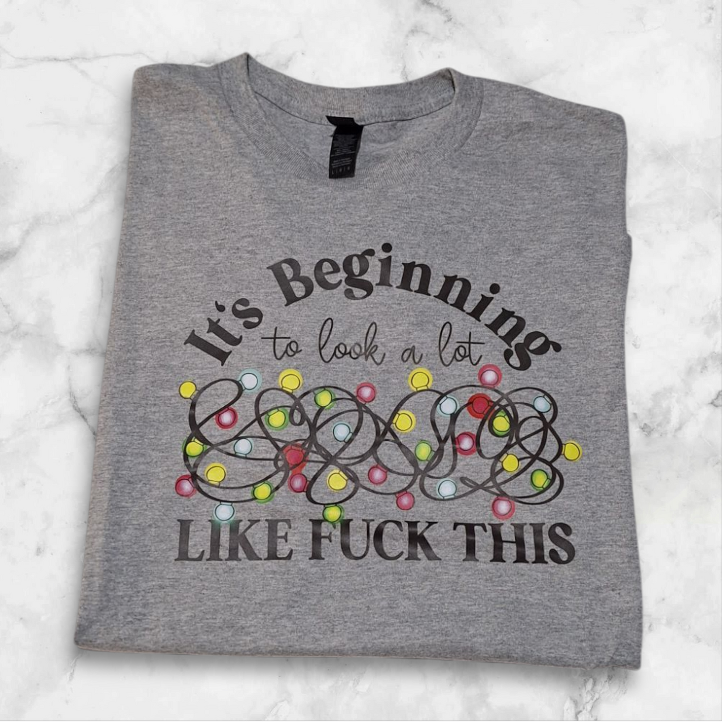 It's beginning to look a lot like fuck this T-shirt