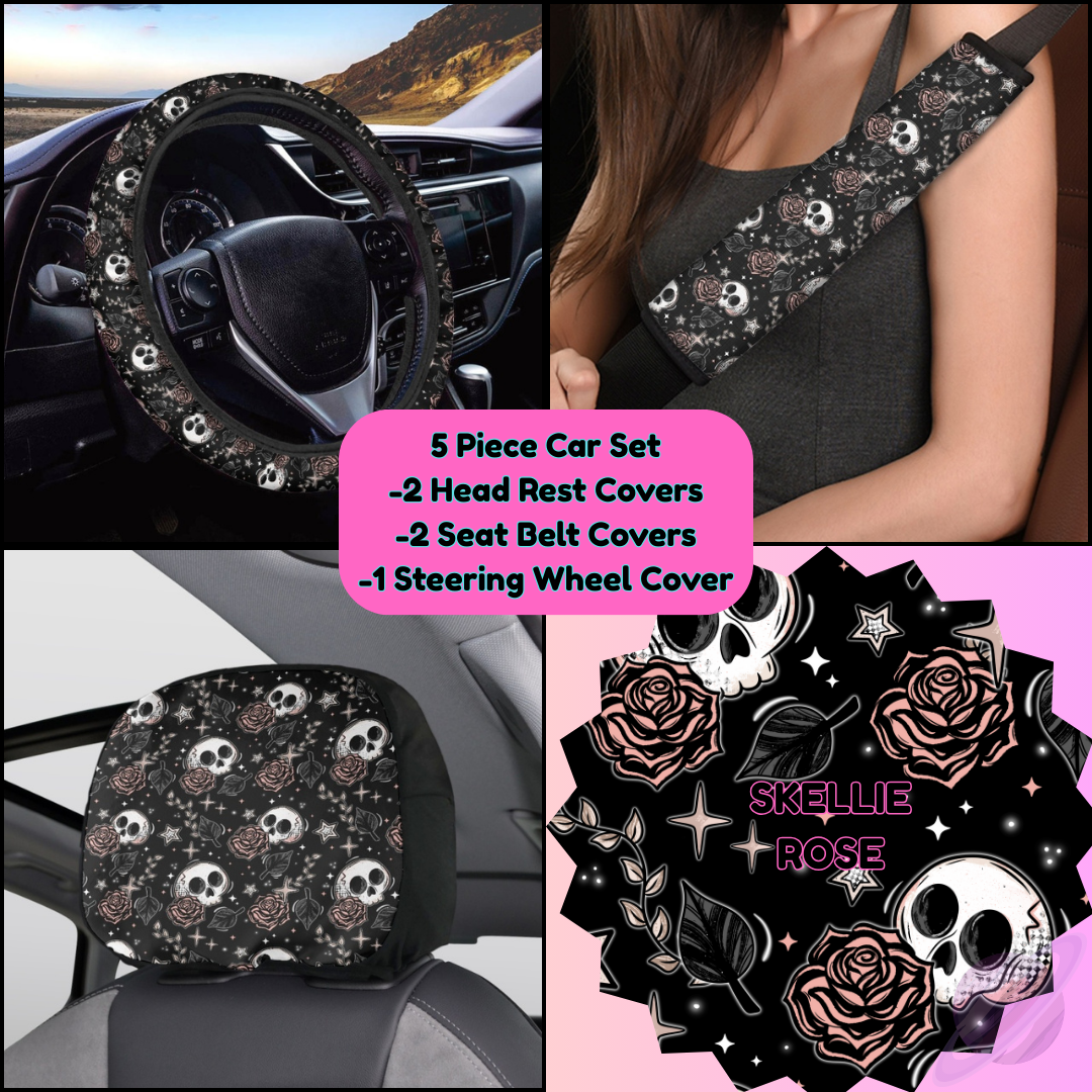 5 PIECE CAR SET-SKELLIE ROSE-PREORDER CLOSING 9/5
