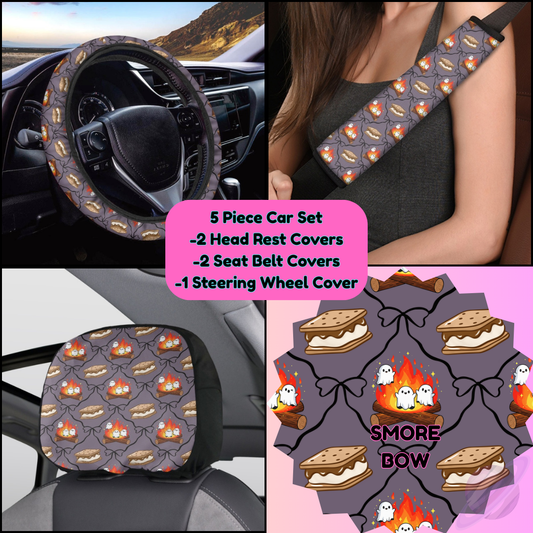 5 PIECE CAR SET-SMORE BOW-PREORDER CLOSING 9/5