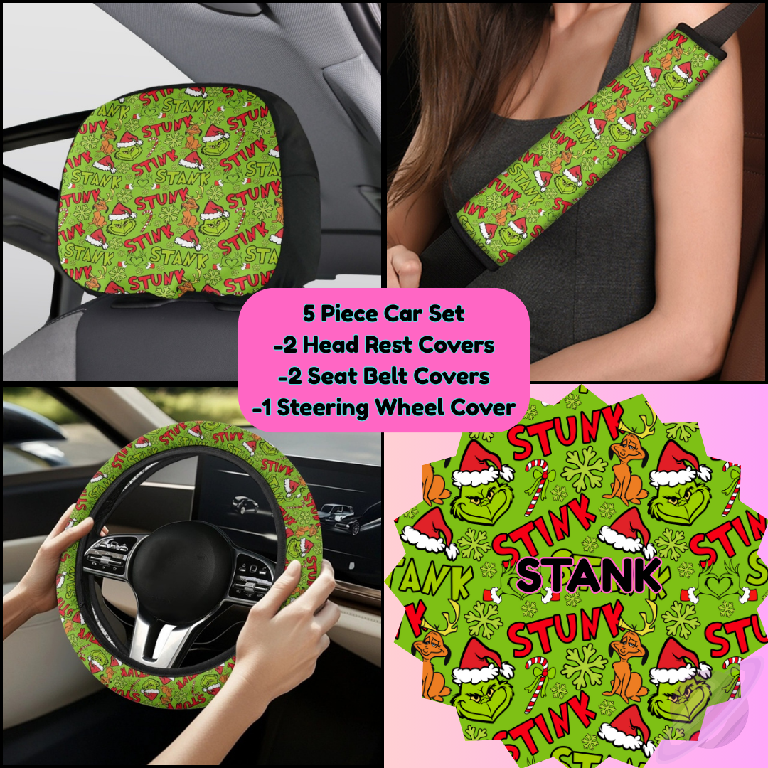 5 PIECE CAR SET-STANK-PREORDER CLOSING 9/5