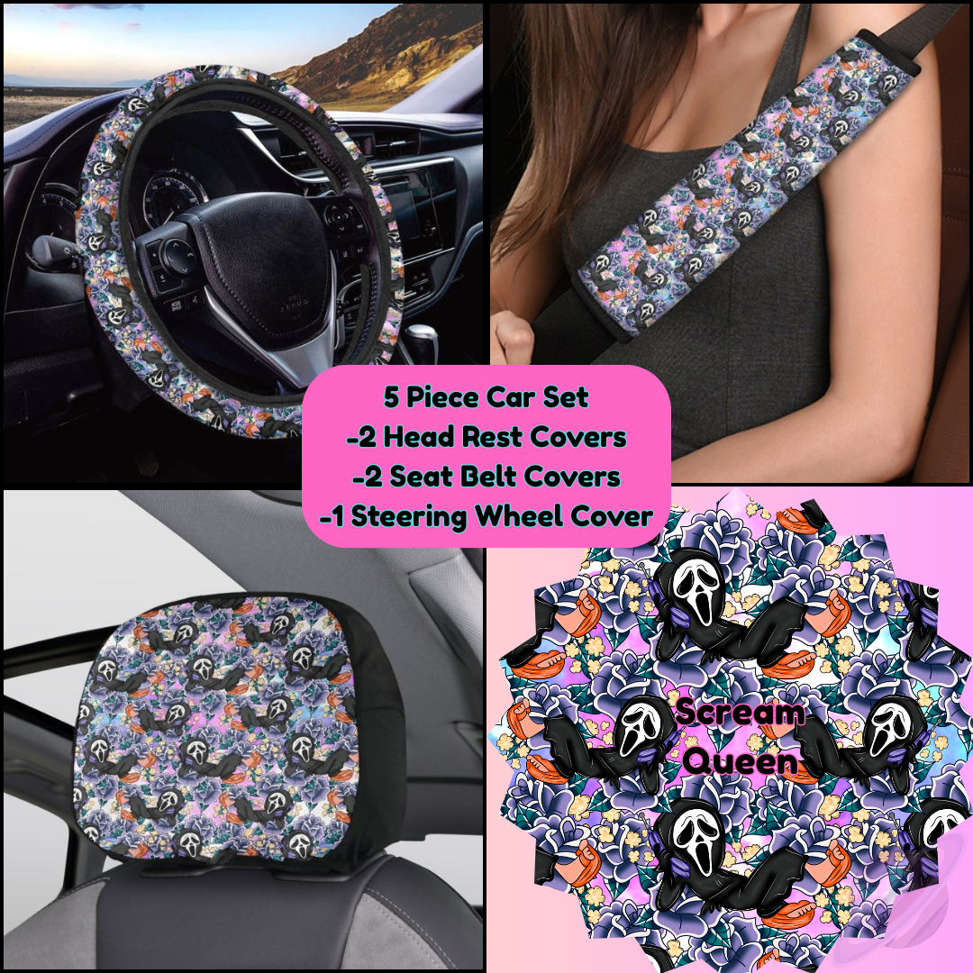 5 PIECE CAR SET-SCREAM QUEEN-PREORDER CLOSING 9/5
