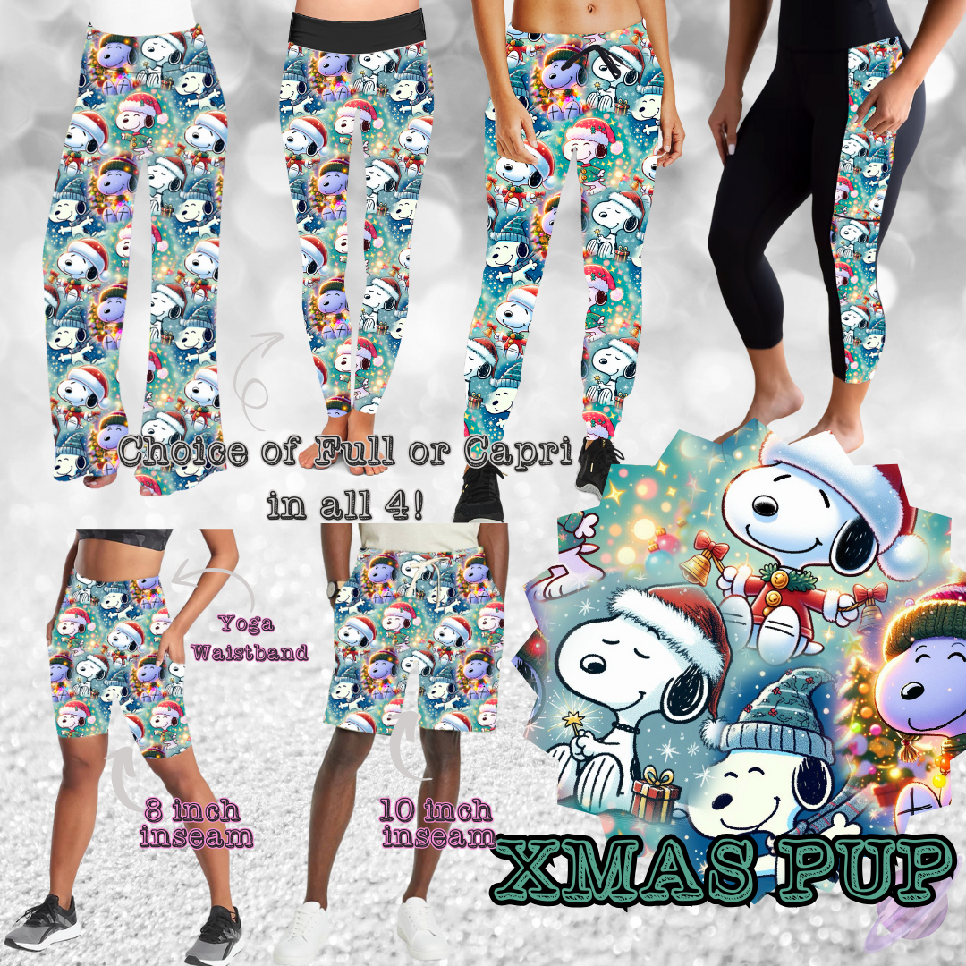 XMAS PUP -XMAS RUN-6 STYLE BOTTOMS-PREORDER CLOSING 9/13
