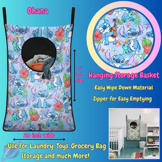 ALIEN FAMILY - Hanging Storage Basket