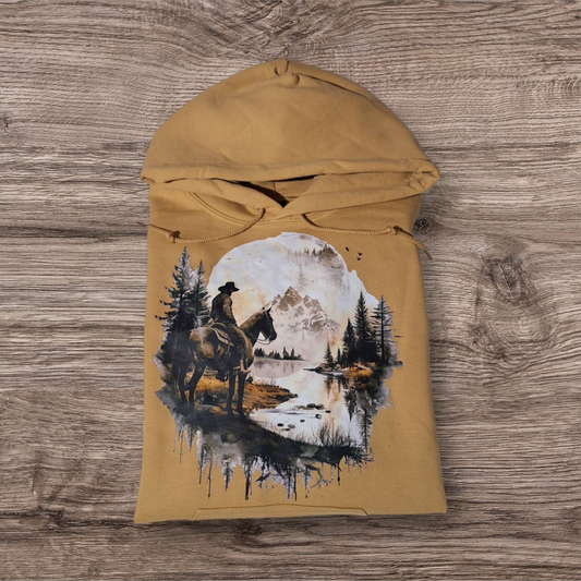 Cowboy Country Hoodie Sweater