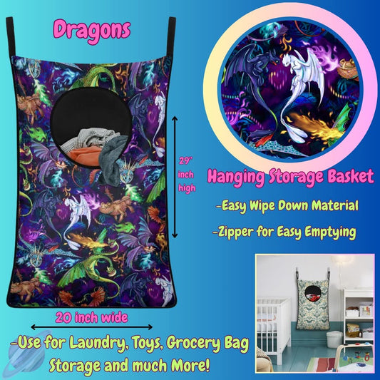DRAGON TRAIN - Hanging Storage Basket