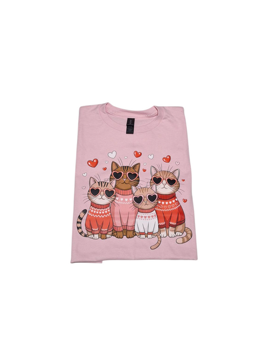 Lovely Cool Cats T-shirt