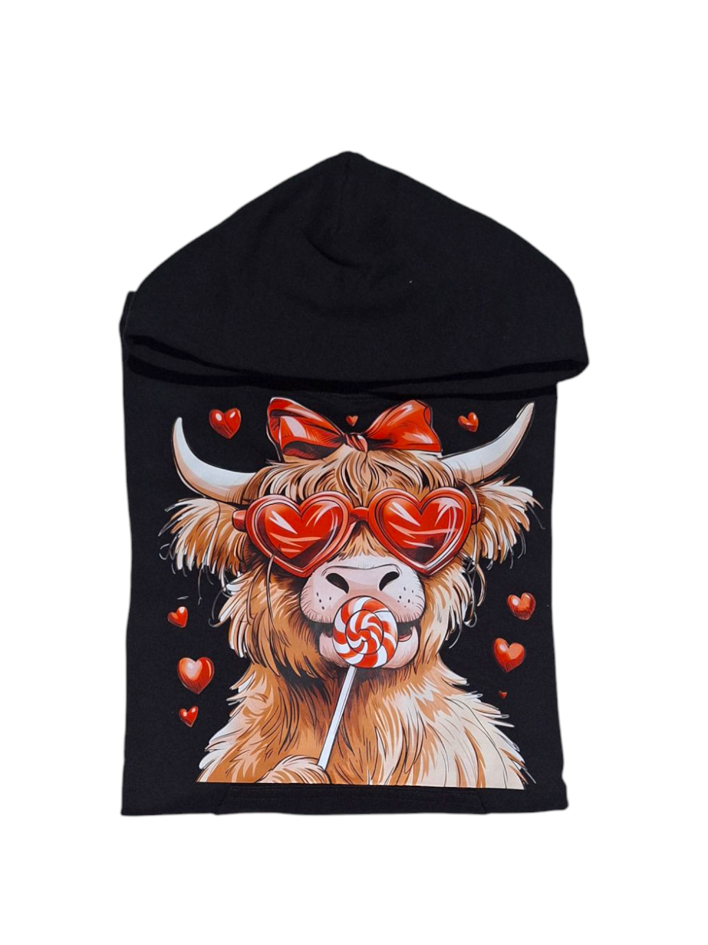 Lovely Highland Cow Hoodie Sweater