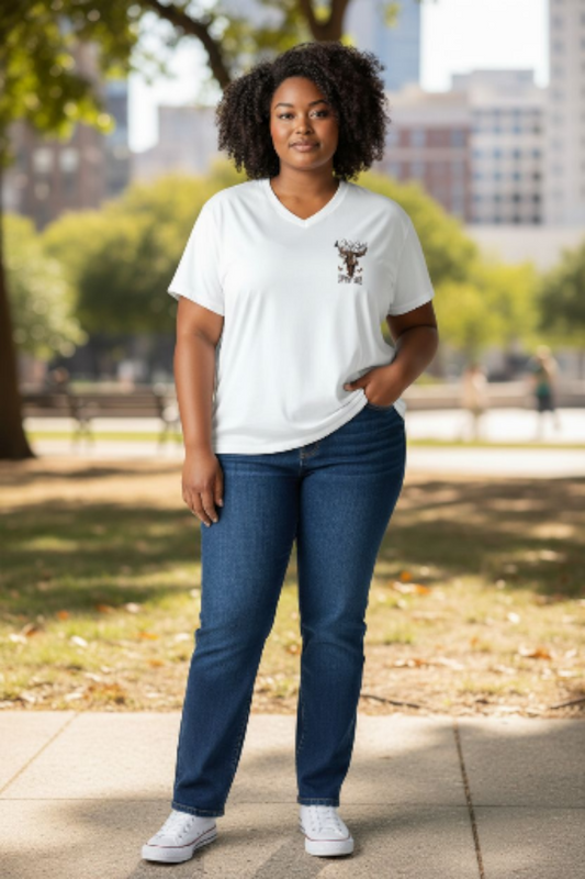 Wild Spirit Tee | Western Cow Graphic Shirt