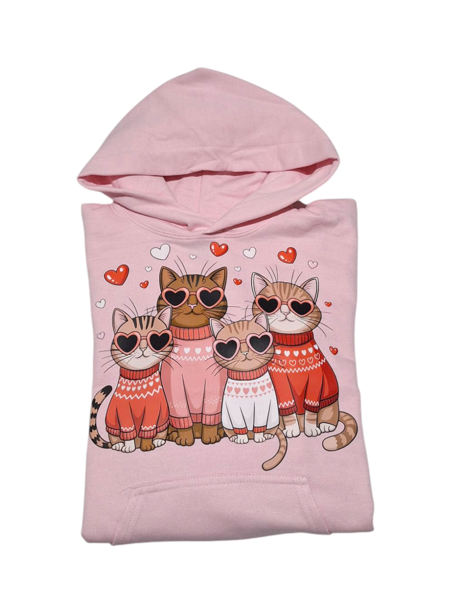 Lovely Cool Cats Hoodie Sweater