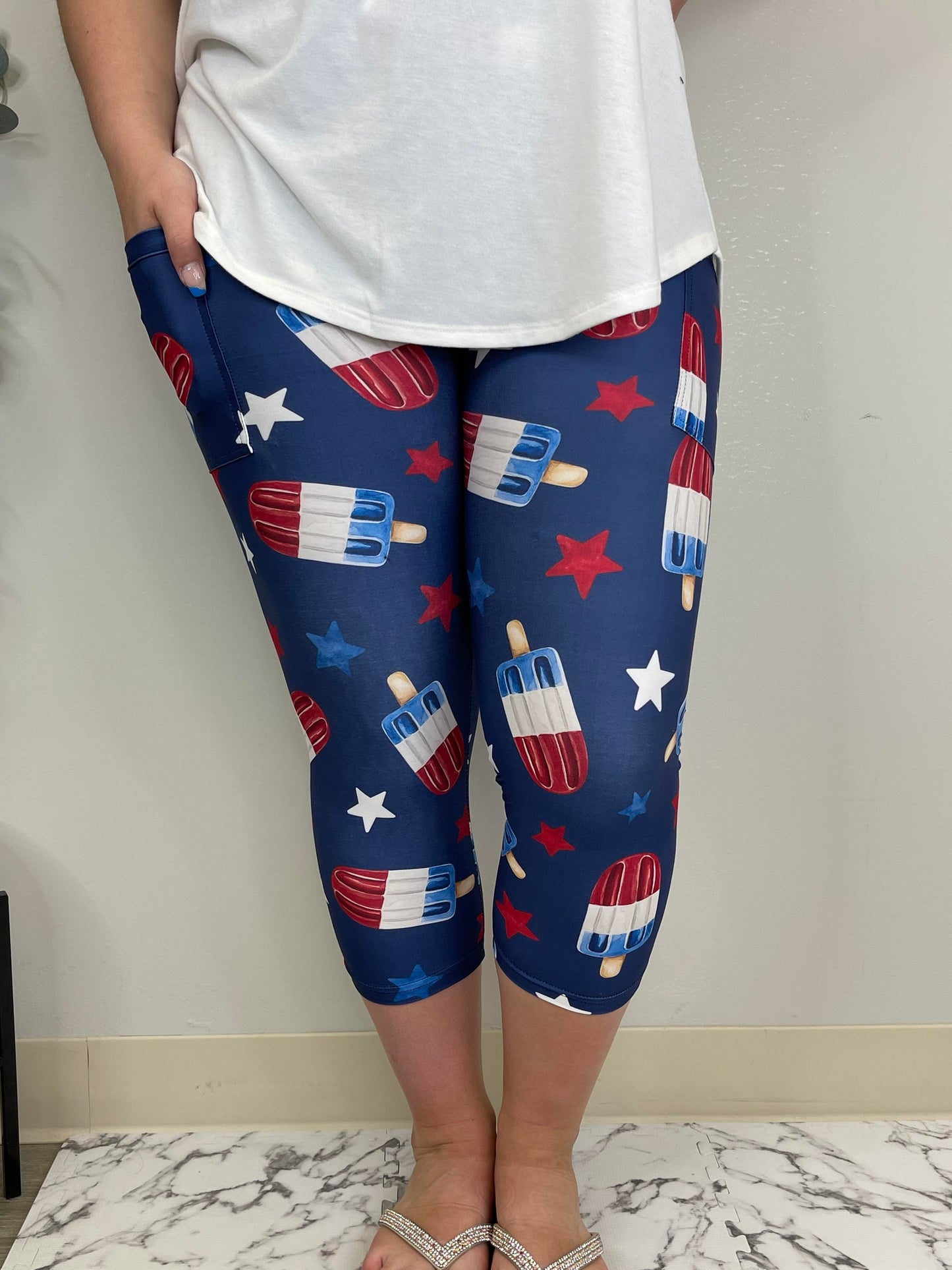 Bombsicle Capri w/ Pockets