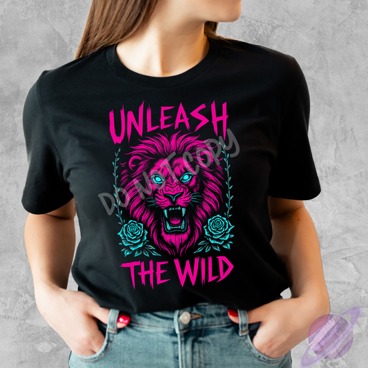 UNLEASH THE WILD NEON TEE