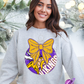 FOOTBALL ORNAMENT BLING SWEATSHIRT (MULTIPLE CHOICES) PART 1