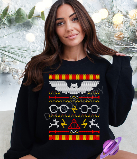 HP UGLY SWEATER 1 CREWNECK SWEATSHIRT