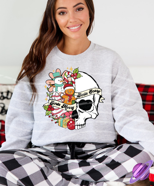 SORTA MERRY SORTA SCARY SWEATSHIRT