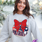 FOOTBALL ORNAMENT BLING SWEATSHIRT (MULTIPLE CHOICES) PART 2