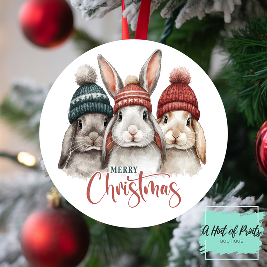 Farm Animal Christmas Ornaments | Farmhouse Holiday Decor