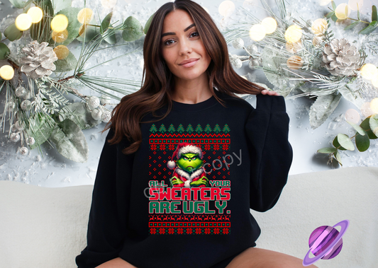 UGLY SWEATER MEAN ONE CREWNECK SWEATSHIRT