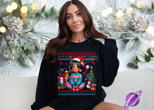 UGLY SWEATER JAS CREWNECK SWEATSHIRT