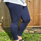 Navy Leggings NO Pockets