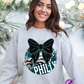 FOOTBALL ORNAMENT BLING SWEATSHIRT (MULTIPLE CHOICES) PART 3