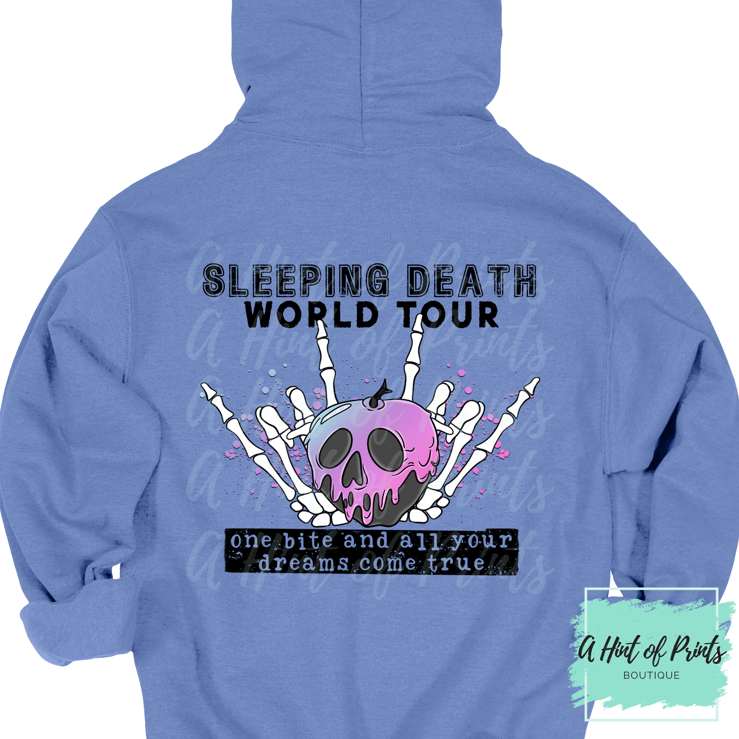 Sleeping Death World Tour Hoodie | Poison Apple Graphic Hoodie