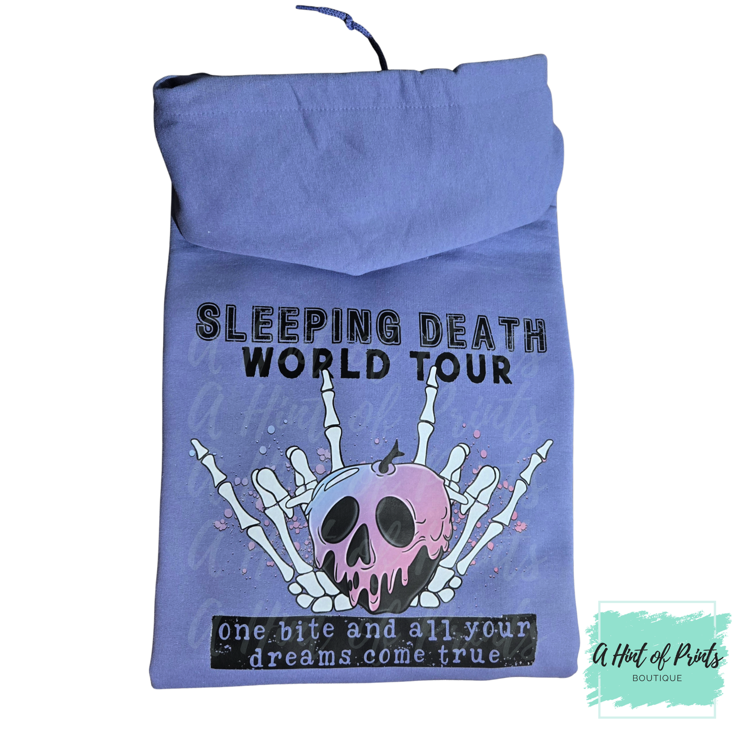 Sleeping Death World Tour Hoodie | Poison Apple Graphic Hoodie