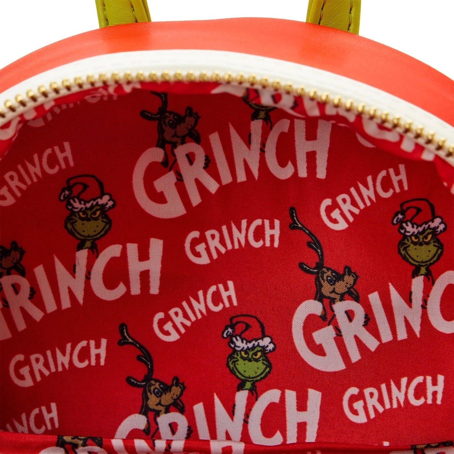 LF DR SEUSS GRINCH LENTICULAR HEART MINI BACKPACK