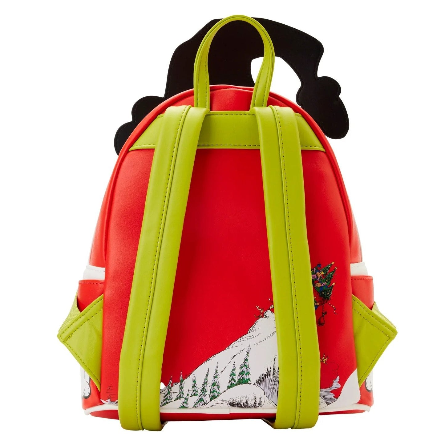 LF DR SEUSS GRINCH LENTICULAR HEART MINI BACKPACK