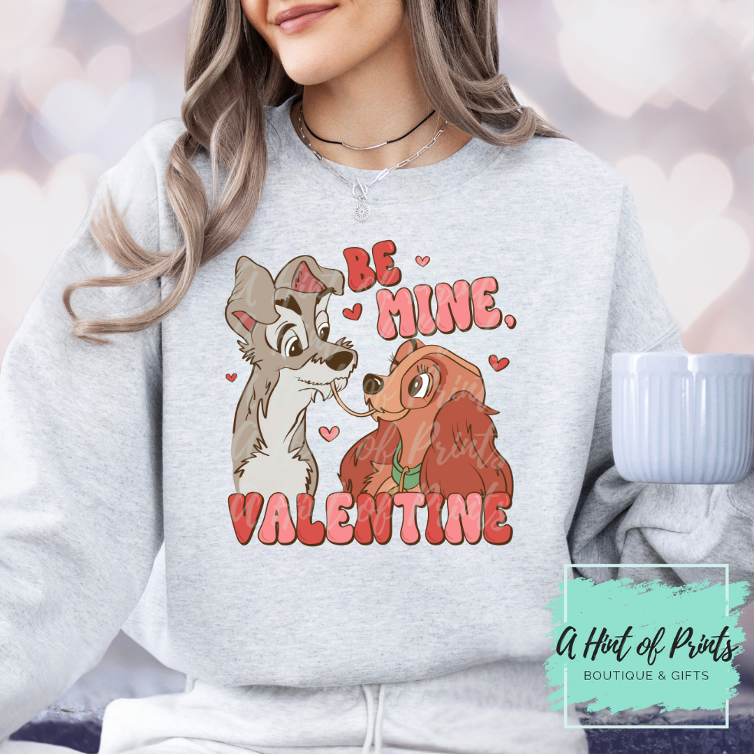Be Mine Valentine - Valentine’s Day Graphic Tee, Crewneck & Hoodie