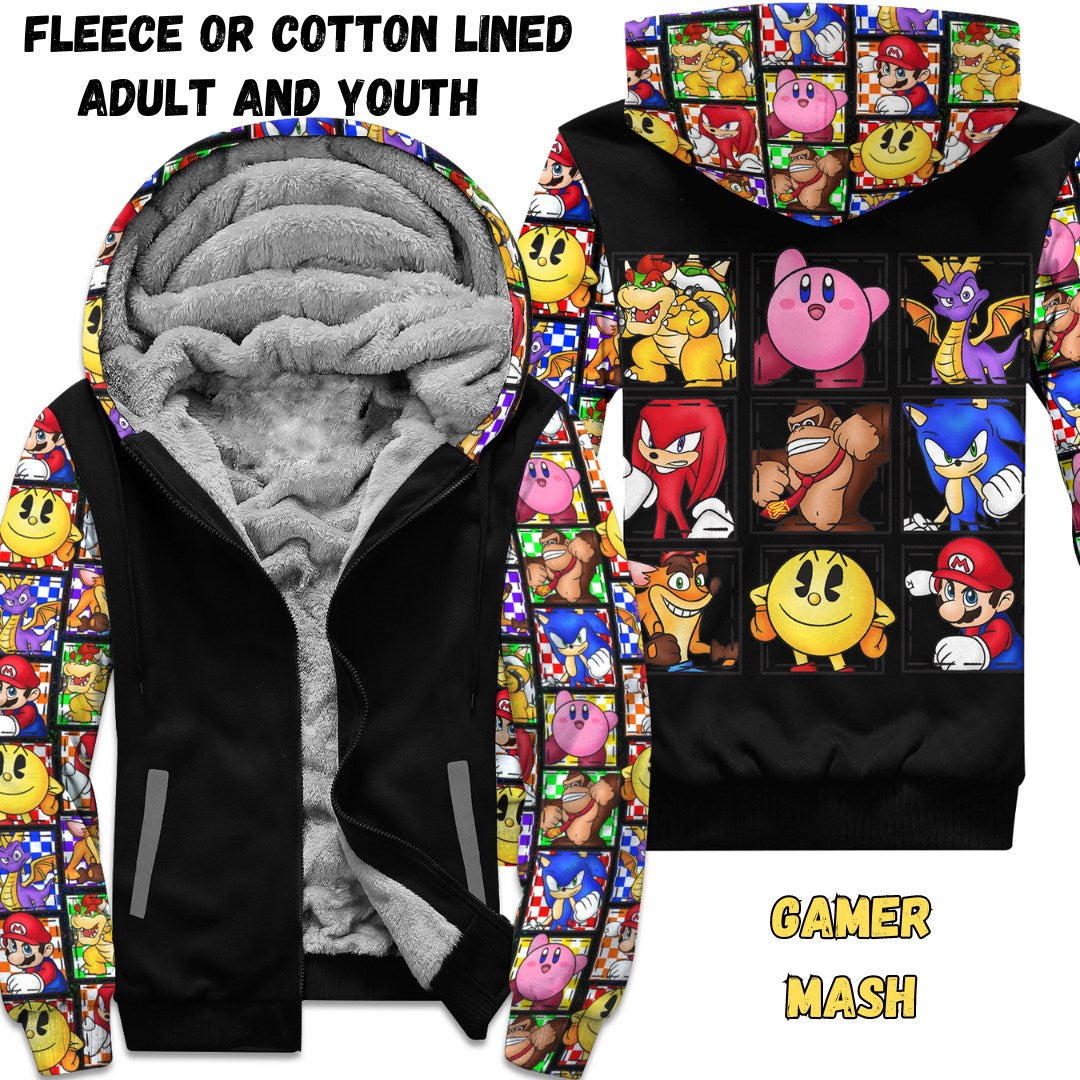 GAMER MASH- FLEECE/COTTON LINED JACKETS RUN 12 PREORDER CLOSING 11/29